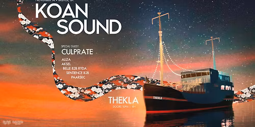 KOAN Sound + Special Guest: Culprate \u2022 Thekla Bristol