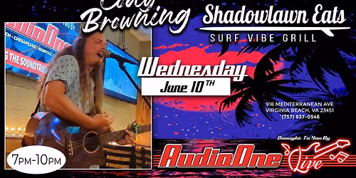 Cody Browning at Shadowlawn Eats brought to you by Audio One Live
