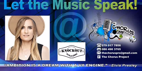 Alouise Peens live at Knock Out Pub and Grill, Vanderbijlpark