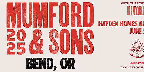 Mumford & Sons Manchester Tickets