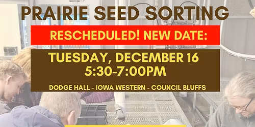 Prairie Seed Sorting