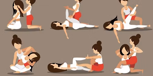 Thai Stretching with Jeanne and Jessica