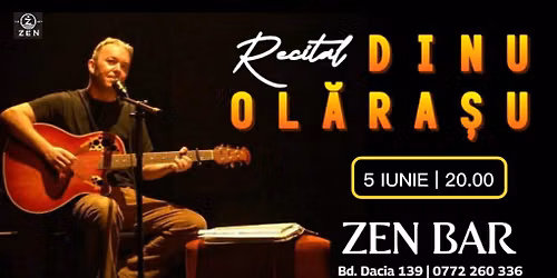 Dinu Ol\u0103ra\u0219u live la Zen Bar