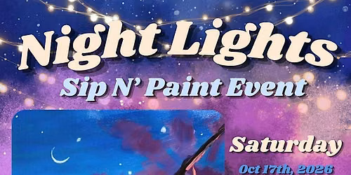 \u201cNight Lights\u201d Stir Up the Paint Experience at Tapster Philly (21+)