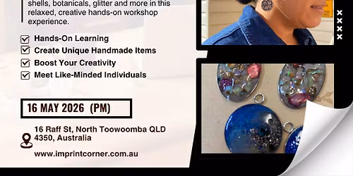Toowoomba : Resin Jewellery Making  
