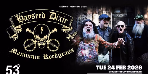 Hayseed Dixie At 53 Degrees Preston 2026