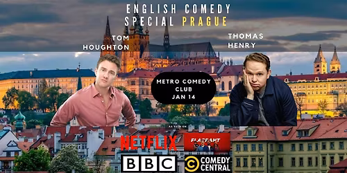 ENGLISH COMEDY SPECIAL - Thomas Henry + Tom Houghton LIVE IN PRAGUE