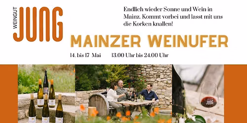 Mainzer WeinUfer 2026 \u2013 Winzerfamilie Jung ist wieder dabei!