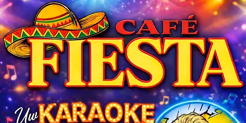 Fiesta \ud83c\udfa4 karaoke feest avond