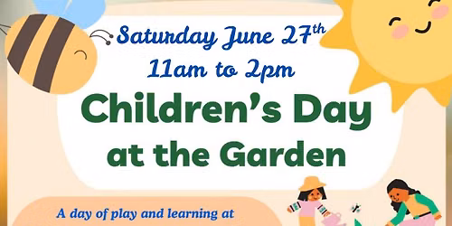 Children's Day at the Garden