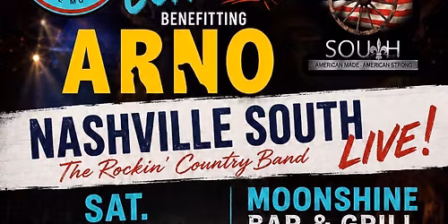 Nashville South Concert at Moonshine Bar and Grill Fundraiser for ARNO