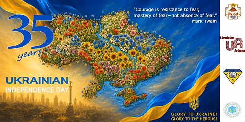 Celebrating 35 years of Ukraine's independence!