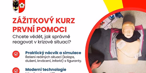Z\u00e1\u017eitkov\u00fd kurz prvn\u00ed pomoci