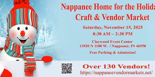 2025 Nappanee Home for the Holidays Craft and Vendor Market