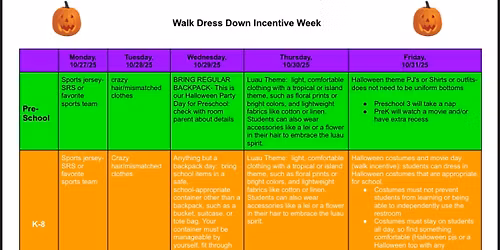 Dress Down Week!