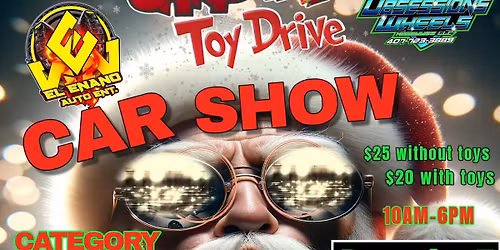 CHRISTMAS TOY DRIVE CARSHOW