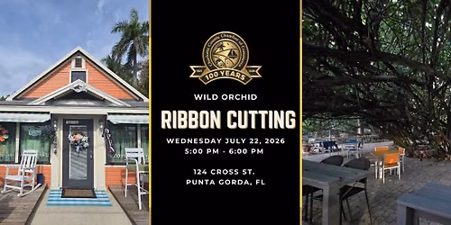 Wild Orchid Ribbon Cutting