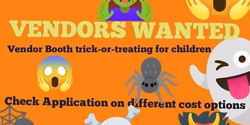 Spook bacular Trick op Treat vendors Market