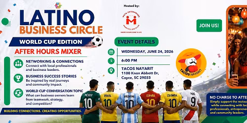 June Latino Business Circle - World Cup Edition