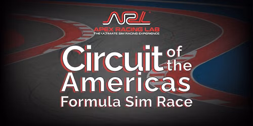 Formula Sim Race at Circuit of the Americas