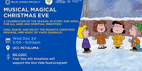 UCC & BZP Petaluma: Musical Magical Christmas Eve!