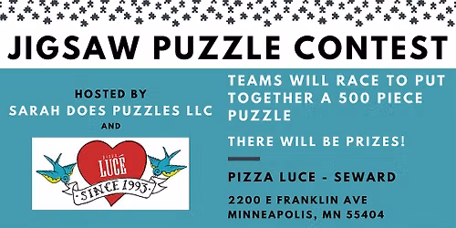 Team Jigsaw Puzzle Contest at Pizza Luce Seward  - July 2026