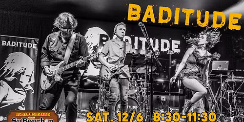 Baditude\u2019s Winter Warm-Up @ Subourbon | Rock & Pop Hits