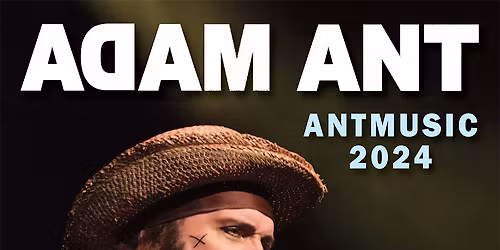 Adam Ant at Glasgow Royal Concert Hall