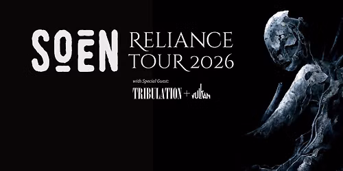 SOEN - Reliance Tour 2026 - Praha - 11. 12. 2026