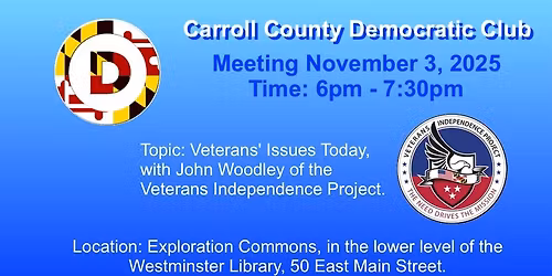 Club meeting: Veteran's Issues