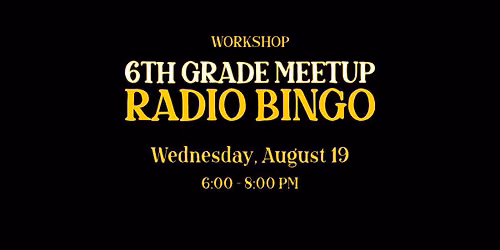 WANTAGH 6th Grade Radio Bingo Bash