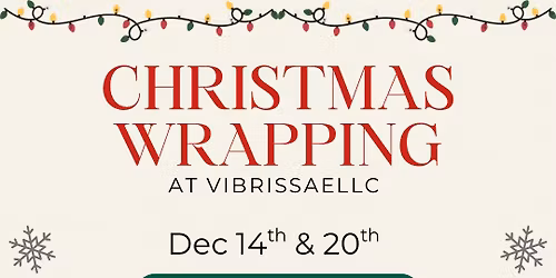 Christmas Wrapping at Vibrissae LLC