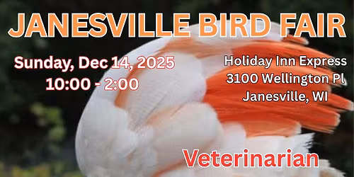 Janesville Bird Fair Dec 14 2025