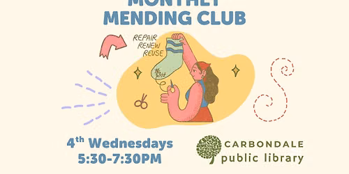 Monthly Mending Club