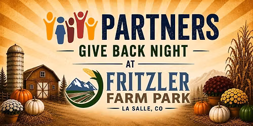 Partners Giveback Night at Fritzler Farm Park