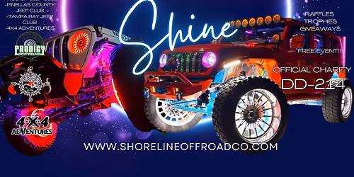 Shoreline Offroad 1st Annual Jeep Glow N Shine