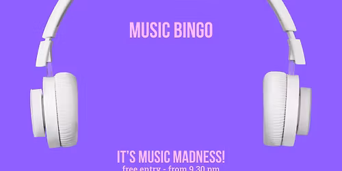 Music Bingo - Every Tuesday