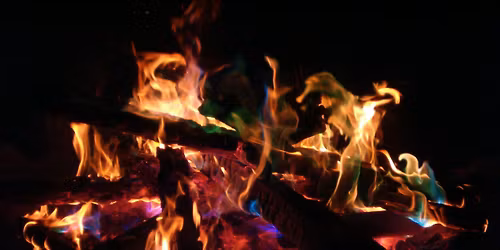 Christmas Campfire Story and S'mores