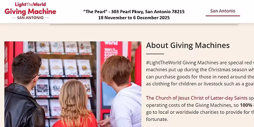 SATHC Stake "Giving Machine" Day