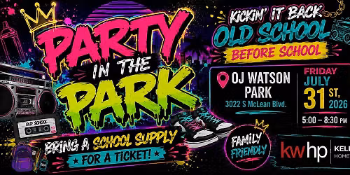 Kickin' It Old School Party In The Park