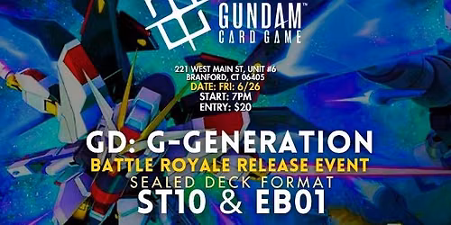 Gundam GD: G-Generation Battle Royale Release 