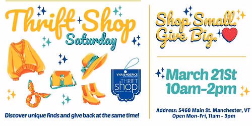 March Thrift Shop Saturdays