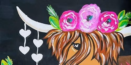"Scottish Beauty" In-Studio Paint Party!
