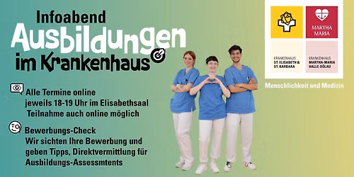 Infoabend Ausbildung f\u00fcr Lernende und Eltern