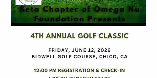 4th Annual Golf Classic - Omega Nu