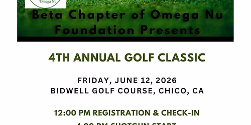 4th Annual Golf Classic - Omega Nu