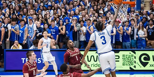 Parking Florida State Seminoles at Duke Blue Devils Womens Basketball