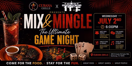 The Ultimate Mix & Mingle Game Night