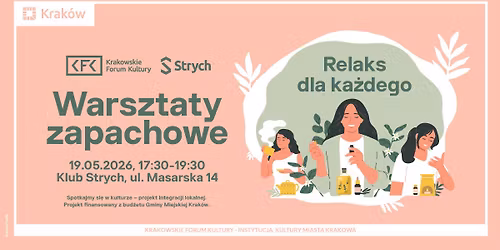 [Brak miejsc] Relaks dla ka\u017cdego | Warsztaty zapachowe