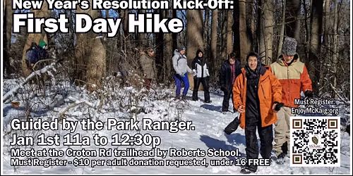 First Day Hike: New Year's Resolution Kick-Off